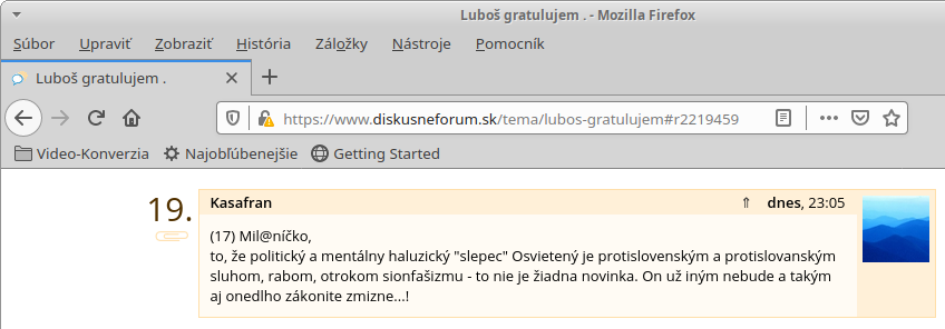 Kasafran o Osvietenom